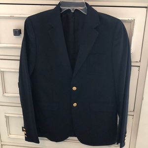 Boys Brooks Brothers Navy Blazer
